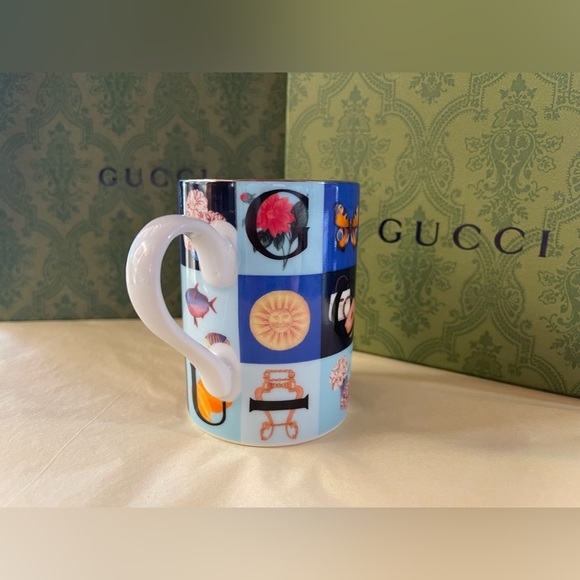 GUCCI VINTAGE PORCELAIN CUPS, Set of 2 Available - Picture 5 of 9